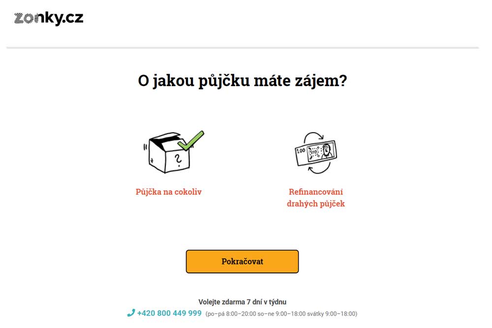 Zonky půjčka ihned na účet